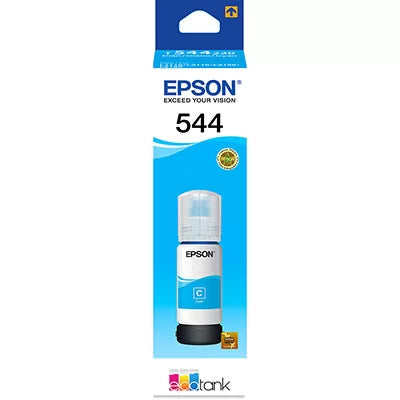 Garrafa Epson para Ecotank Ciano 544
