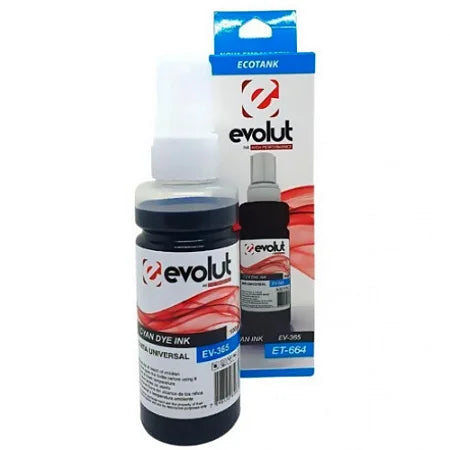 Refil Evolut Para Epson Ciano 664