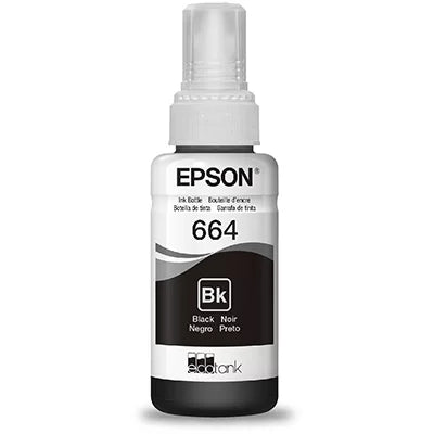 Garrafa Epson para Ecotank Preto 664