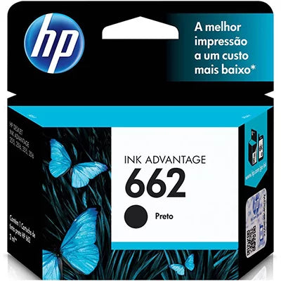 Cartucho HP 662 Black Original