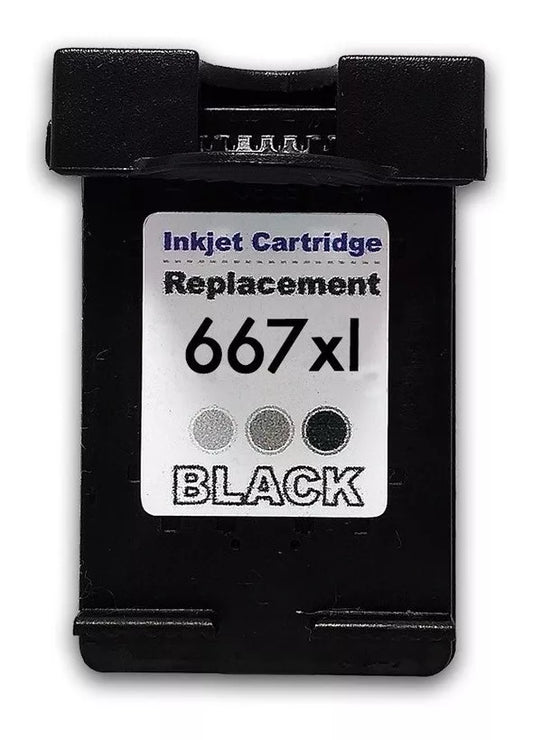 Cartucho Compatível 667xl Black