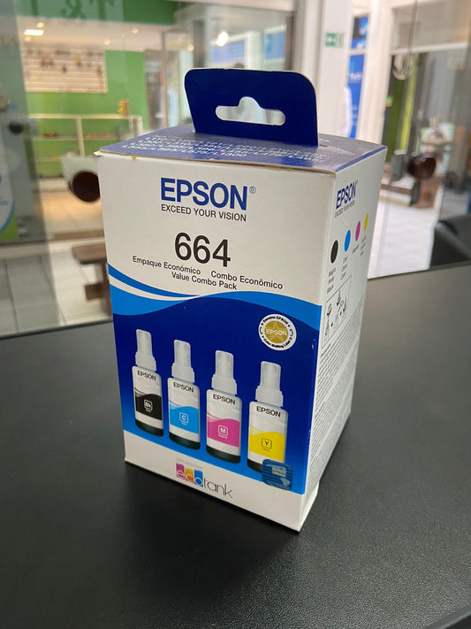 Kit 04 Tintas Epson T664 Original