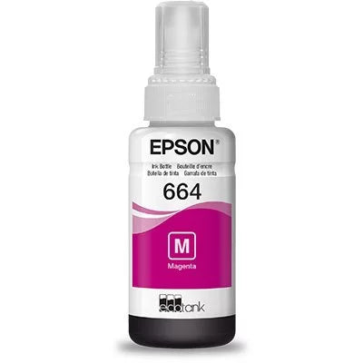 Garrafa Epson para Ecotank Magenta 664